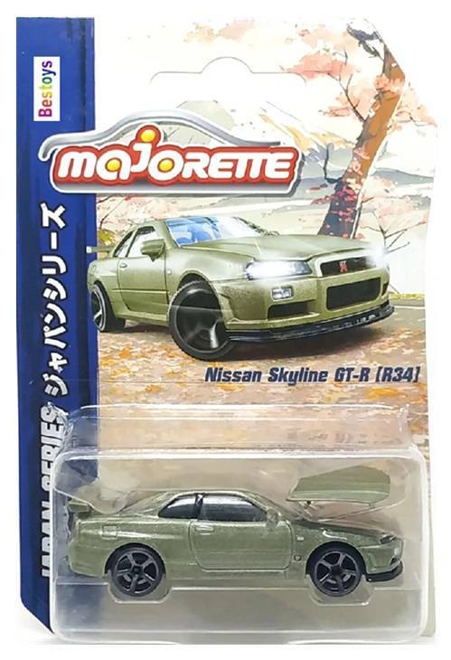 Majorette Japan Series Nissan Skyline GT-R R34