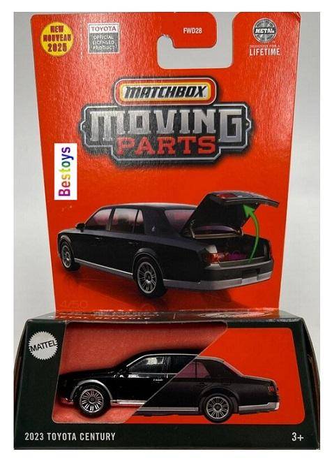 Matchbox Moving Parts 2025 4/50 Toyota Century 2023