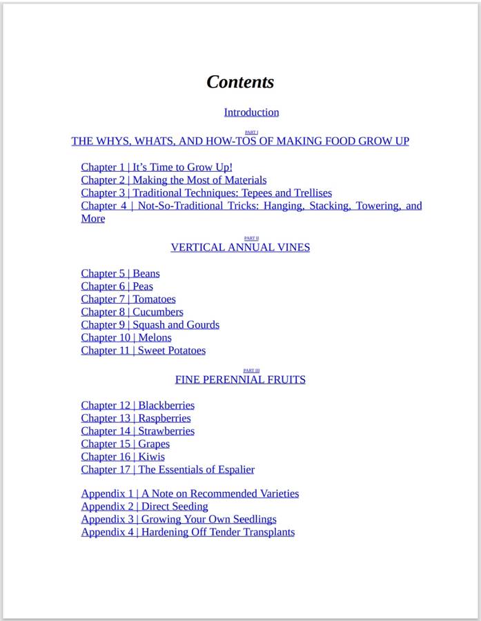 Vertical Vegetables & Fruit PDF EBOOK