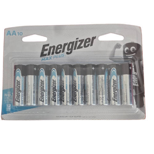 Energizer Max Plus AA Batteries  10 Pack