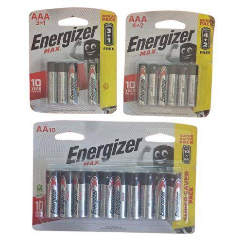 Energizer Battery Bundle - AA + AAA