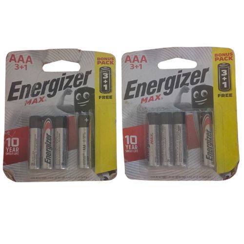 Energiser AAA Batteries 8 Batteries
