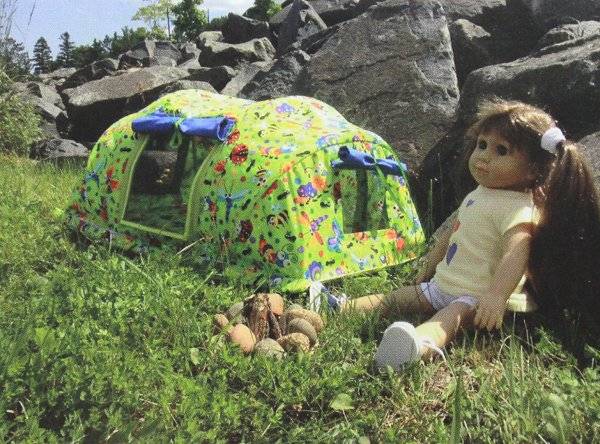 Sisters Common Thread - Backwoods Bungalow Test for 18 inch Dolls - Sewing Pattern