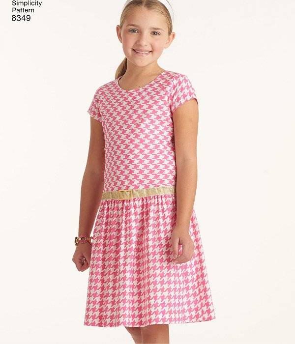 Simplicity 8349 - American Girl Brand - Girls Party Dresses - Sewing Pattern
