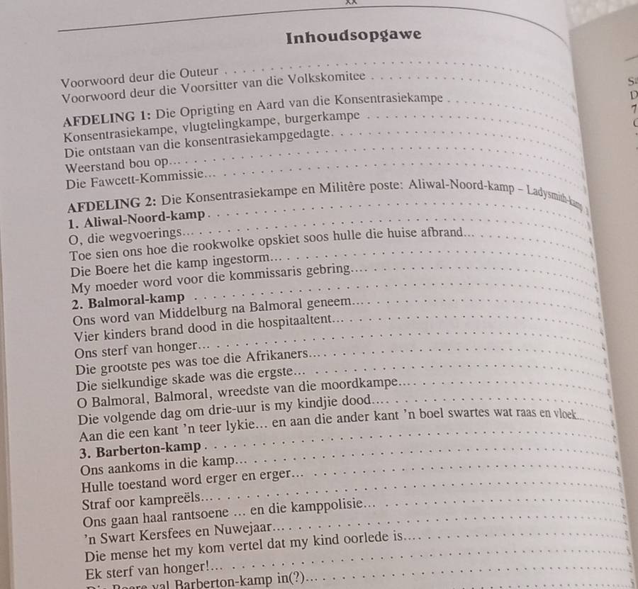 Die Boerevrou 1899-1902 (Prof AWG Raath) DELE 1 Moederleed EN 2 Kampsmarte VOLLEDIG