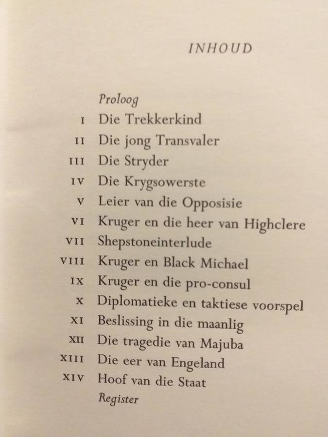 Paul Kruger deur DW Kruger in 2 dele (Beide dele)