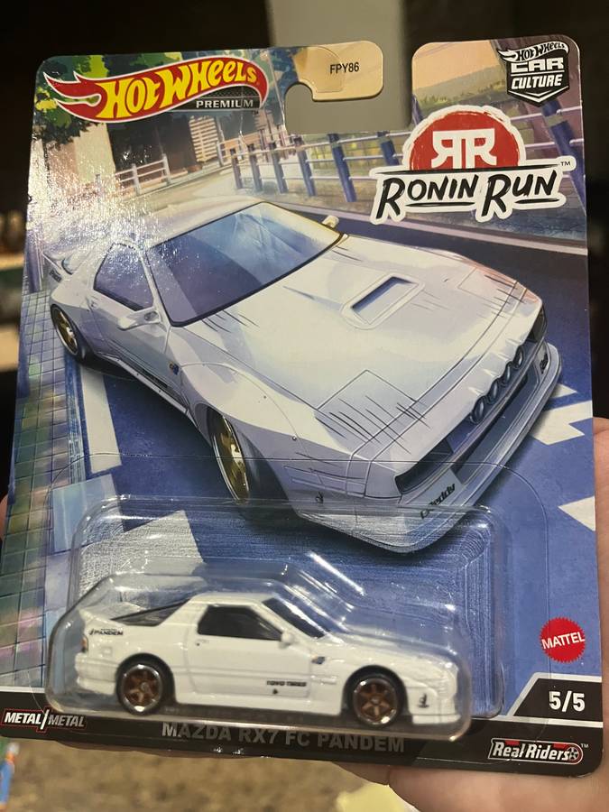 Hot wheels Car culture Ronin run Mazda RX7 import