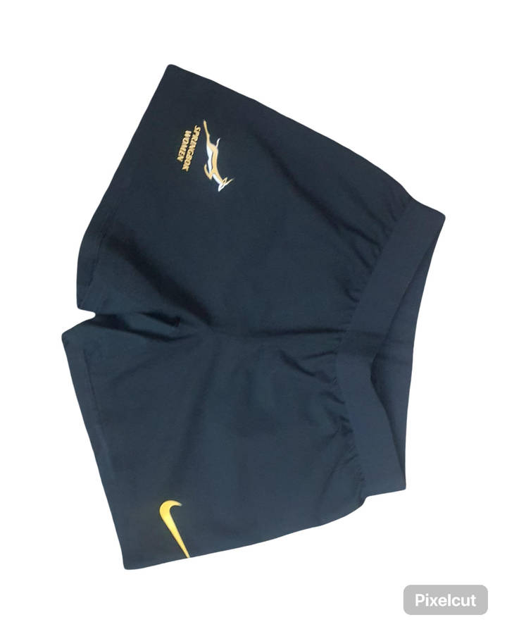 Springbok ladies Player practice shorts.
