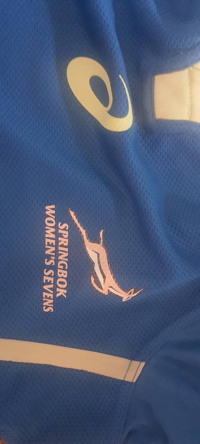 Rare Springbok 7s Women player issue jersey