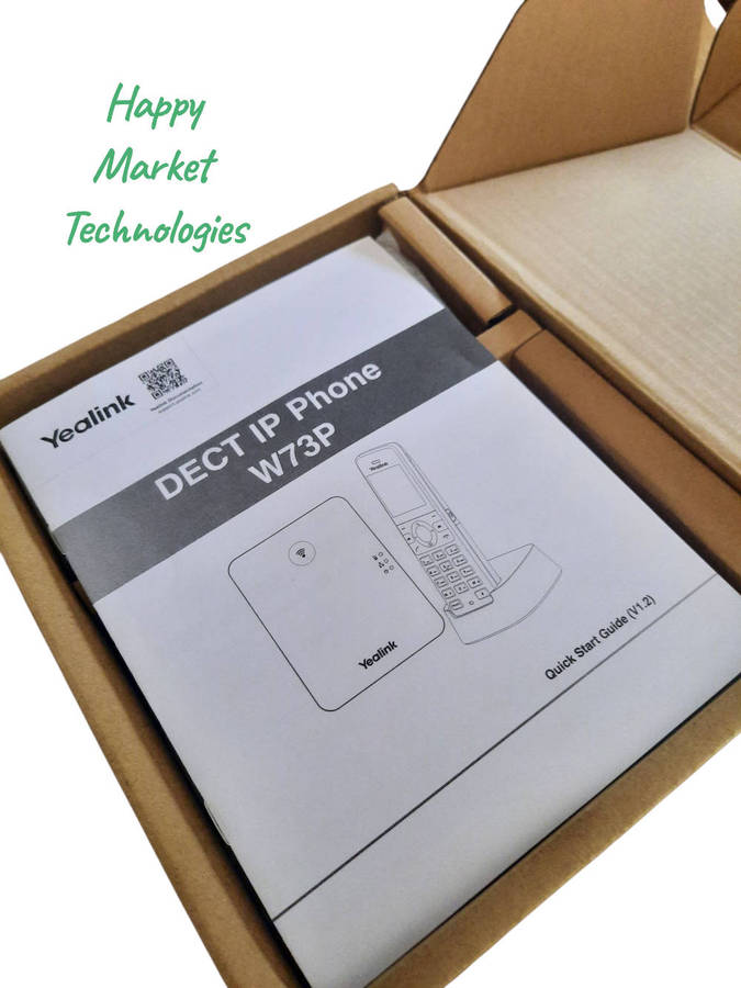 Yealink W73P High-Performance IP DECT Phone System