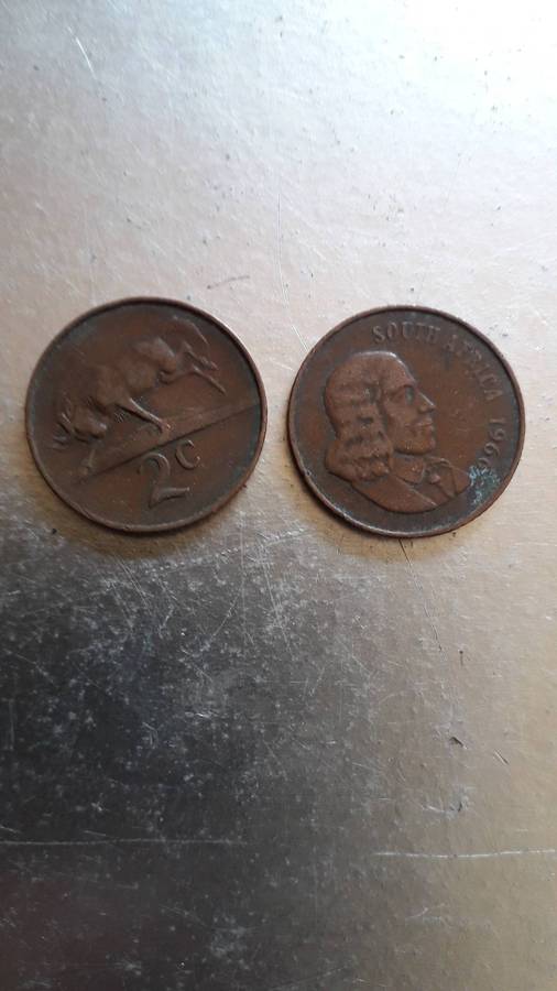 RSA  2 Cent  1966 E