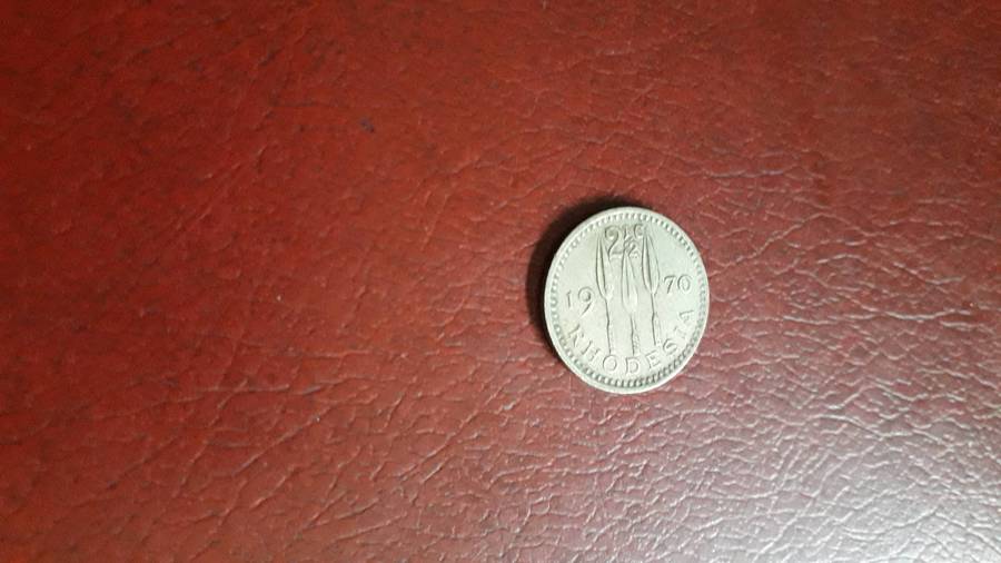Rhodesia  2 1/2 Cent 1970