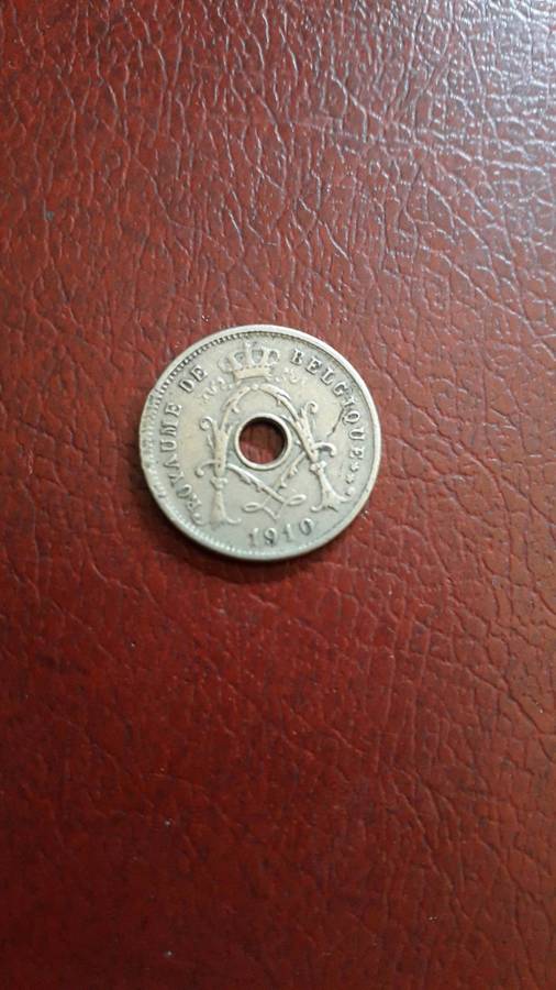 Belgium 5 Centime  1910 W