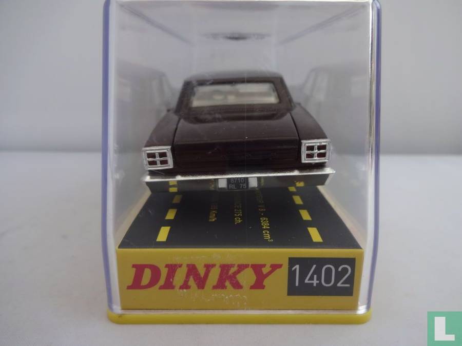 Ford Galaxie 500 1966 black 1/43 Atlas/Dinky NEW+boxed #6111 instant wheels