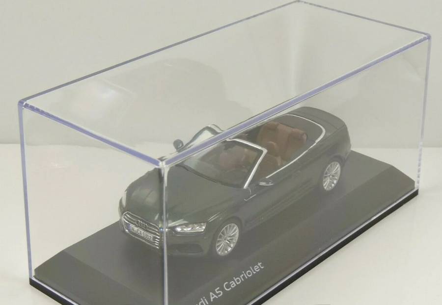 Audi A5 Cabriolet 2017 Gotland Green 1/43 Spark/Audi Cllctn NEW+boxed #6158 instant wheels