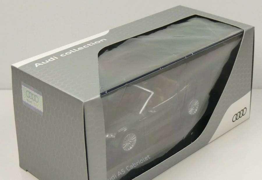 Audi A5 Cabriolet 2017 Gotland Green 1/43 Spark/Audi Cllctn NEW+boxed #6158 instant wheels