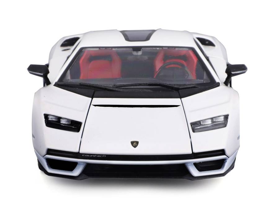 Lamborghini Countach LPI 800-4 2022 white 1/43 Bburago NEW+boxed #6168 instant wheels
