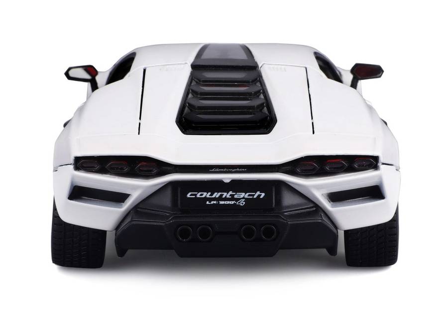Lamborghini Countach LPI 800-4 2022 white 1/43 Bburago NEW+boxed #6168 instant wheels