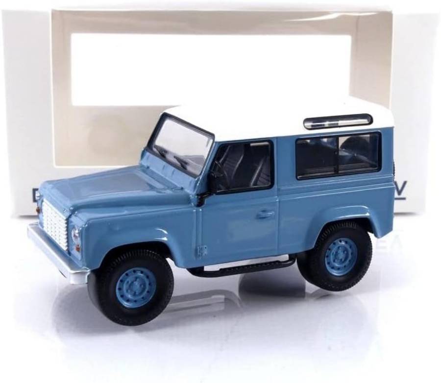 Land Rover Defender 1995 blue&white 1/43 Norev NEW+boxed #6180 instant wheels