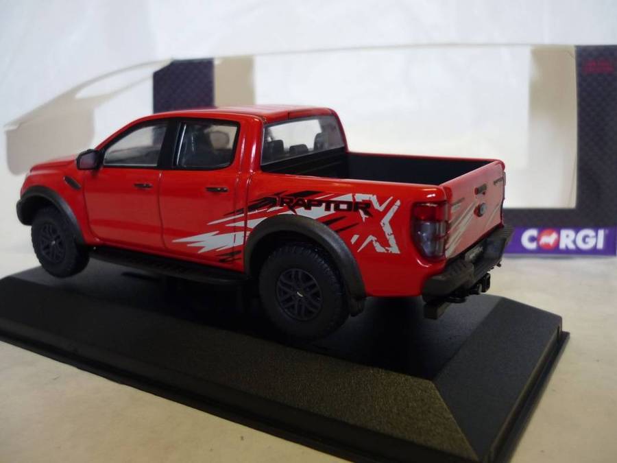 Ford Ranger Raptor X SE 2024 Red 1:43 Corgi Vanguards NEW+boxed #6232 instant wheels