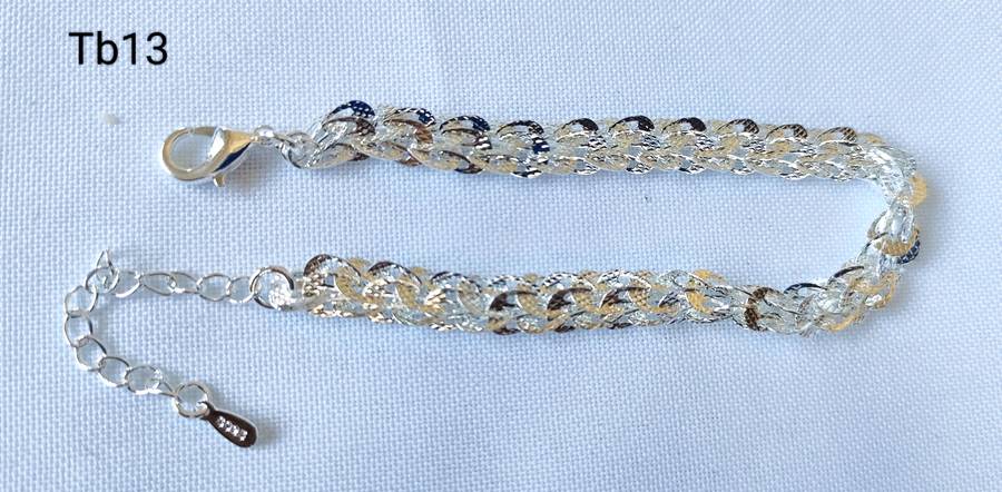 Silver bracelet - 925 stamp - length - 19 cm