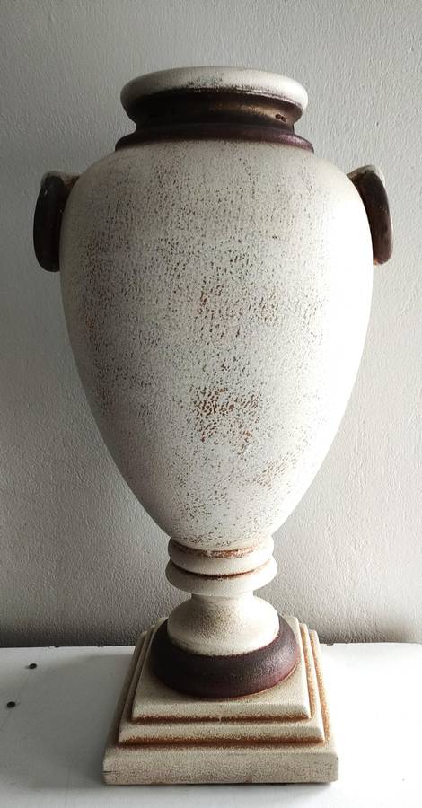 Large Vintage vase - 500 mm high - excellent condition, no damage - well-crafted plinth- unique item