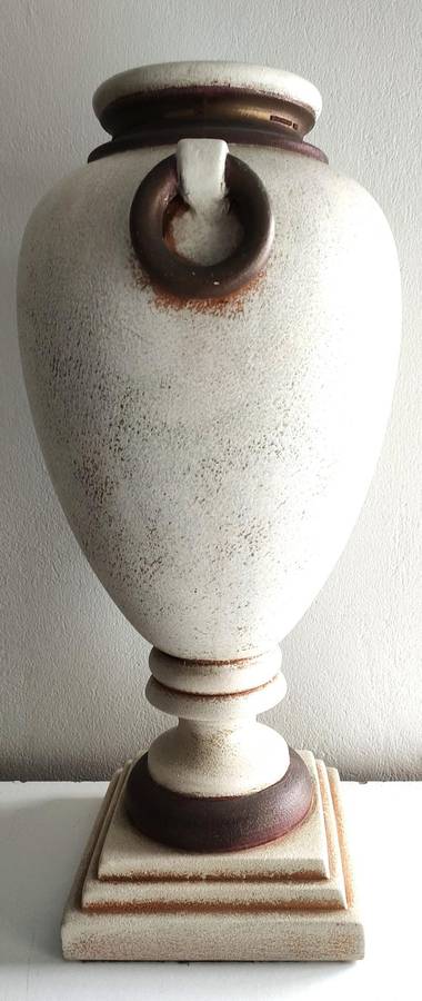 Large Vintage vase - 500 mm high - excellent condition, no damage - well-crafted plinth- unique item