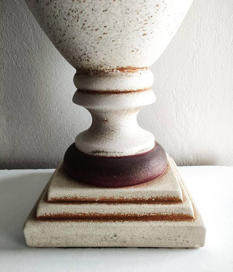 Large Vintage vase - 500 mm high - excellent condition, no damage - well-crafted plinth- unique item