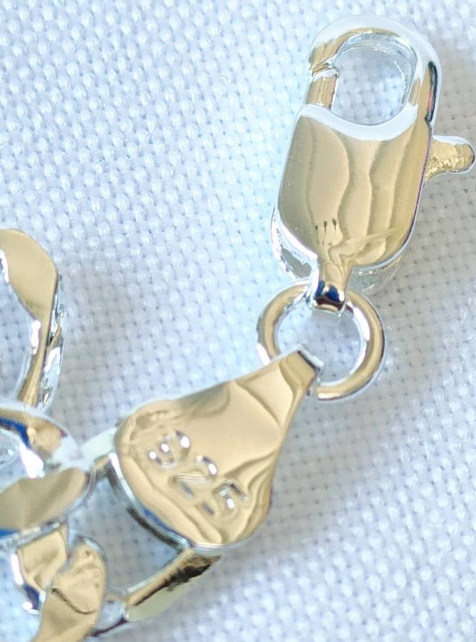 Silver necklace - 925 stamp - length 50 cm