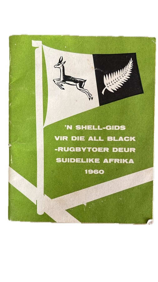 1960 All Blacks in South Africa Magazine & Pocket Book Guide, details below