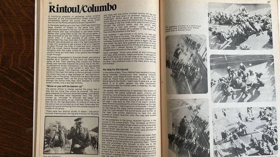 1981 The Tour That Split a Nation - 2 Publication Pack, details below