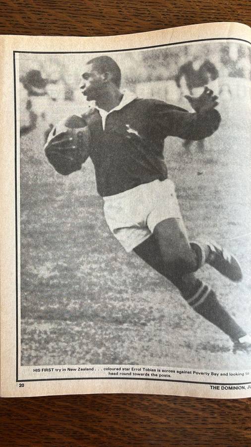 1981 Springboks in New Zealand, details below