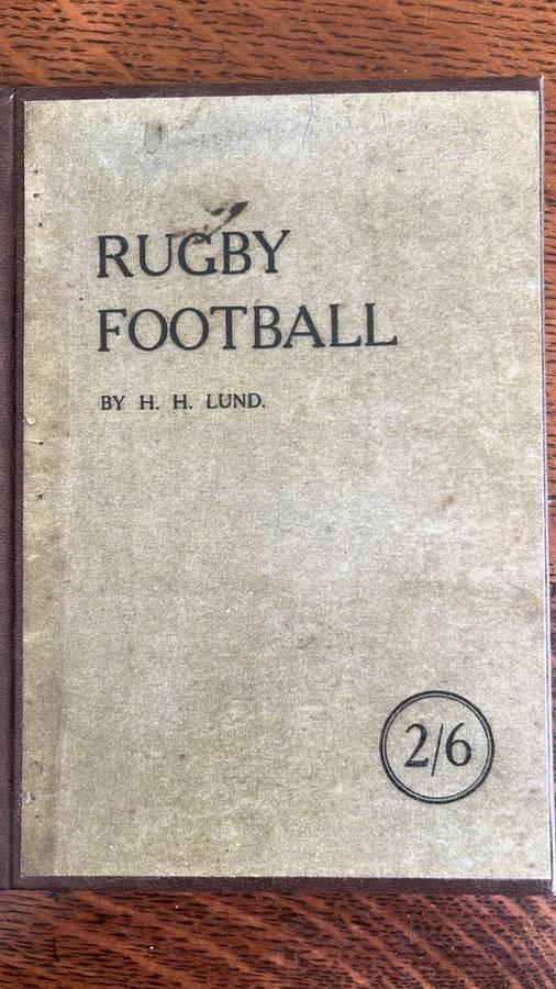 Rugby Football by H.H. Lund, details below