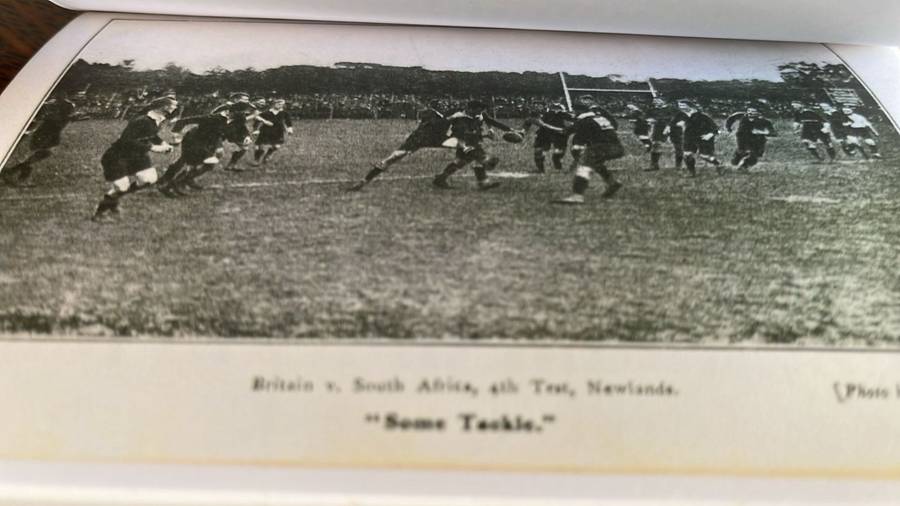 Rugby Football by H.H. Lund, details below