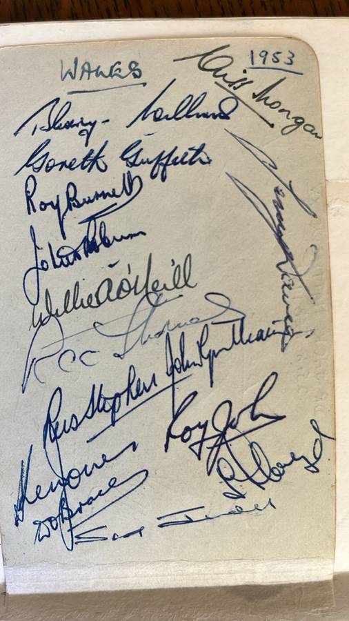 1950 The British Isles Rugby Touring Team in New Zealand, Signed, details below