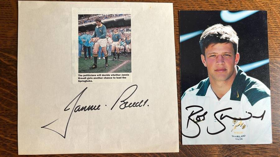 Signed Pen Pictures x 2, details below