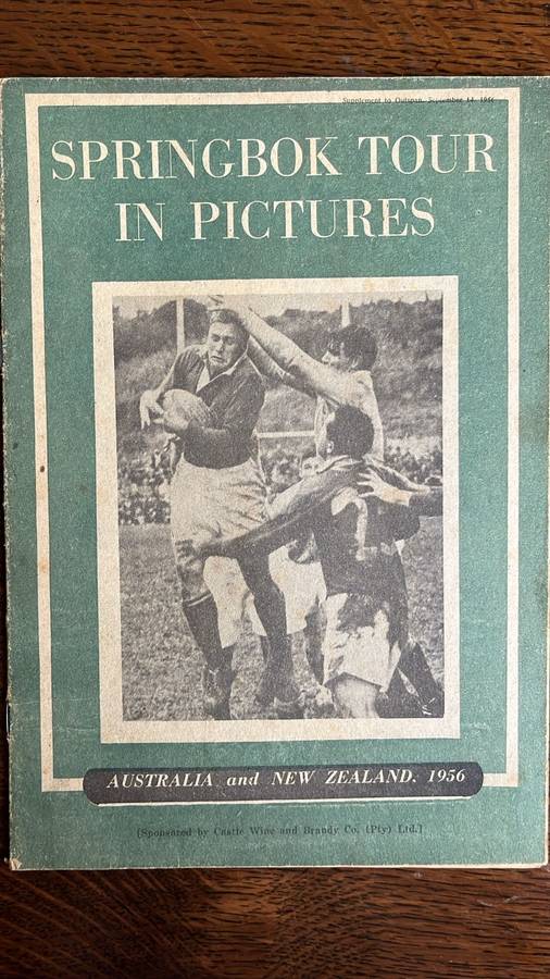 1956 Springbok Tour to Australia & New Zealand "Pack" - details below
