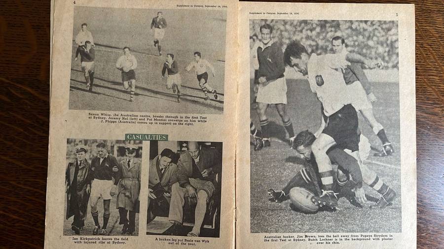 1956 Springbok Tour to Australia & New Zealand "Pack" - details below