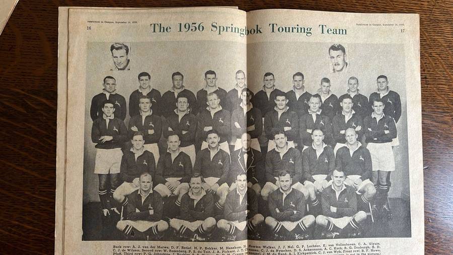 1956 Springbok Tour to Australia & New Zealand "Pack" - details below