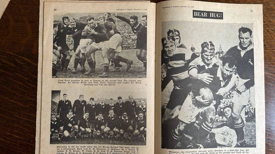 1956 Springbok Tour to Australia & New Zealand "Pack" - details below