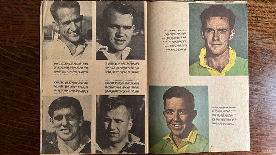 1956 Springbok Tour to Australia & New Zealand "Pack" - details below