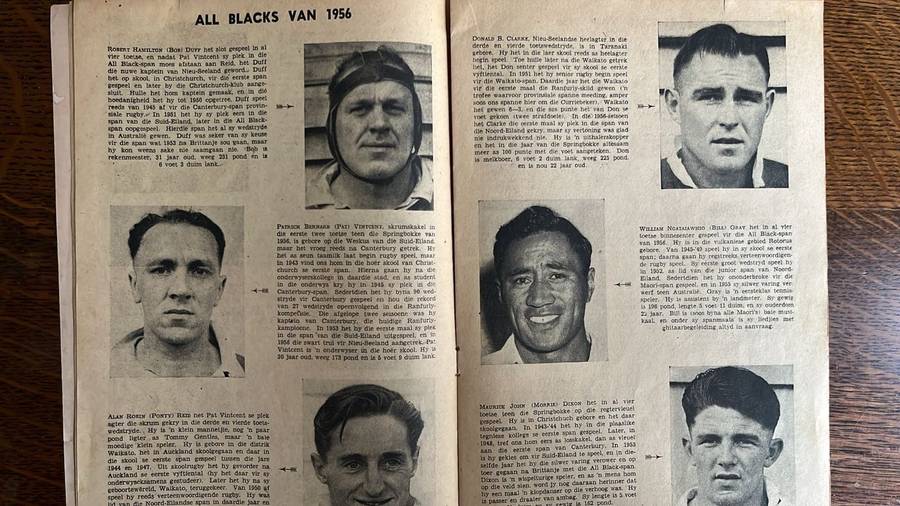 1956 Springbok Tour to Australia & New Zealand "Pack" - details below