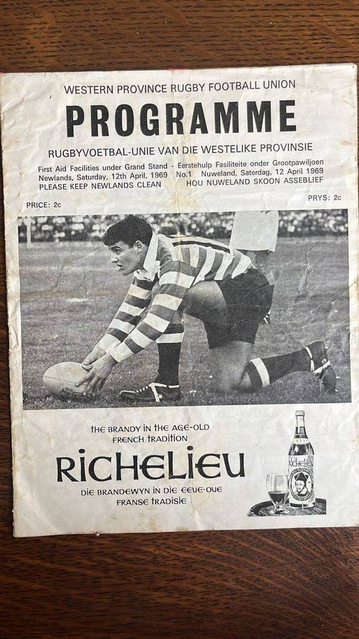 1969 Grand Challenge at Newlands Signed Programme, details below