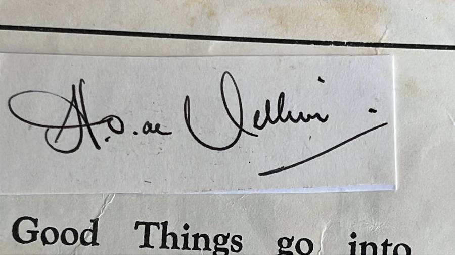 1969 Grand Challenge at Newlands Signed Programme, details below