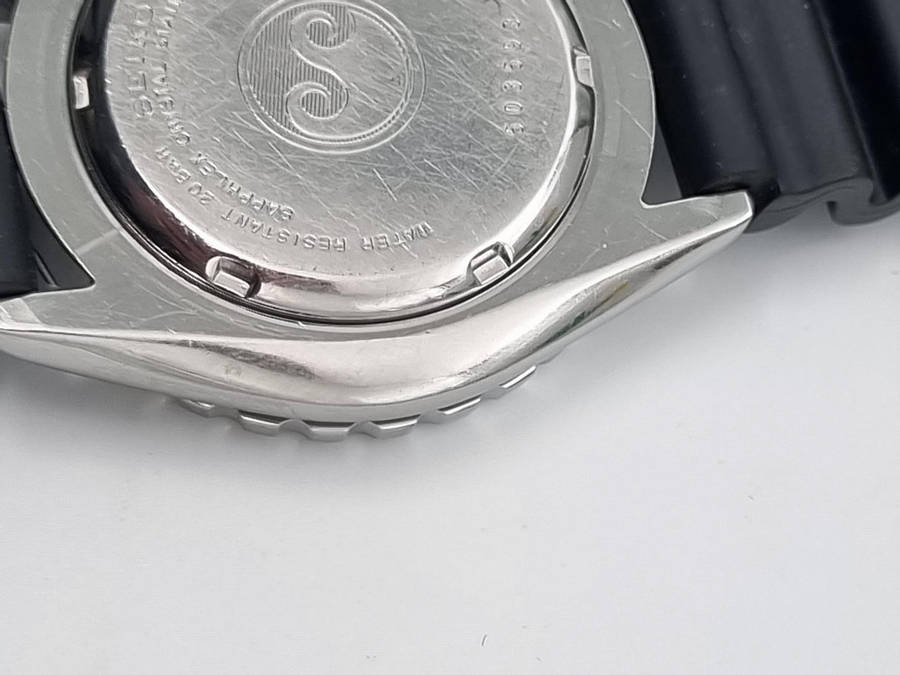 ## Seiko Kinetic Divers watch - adjustable Large wrist fit - Good condition ##