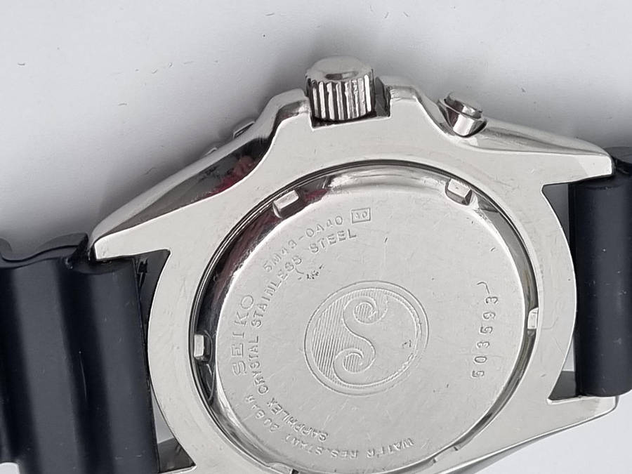 ## Seiko Kinetic Divers watch - adjustable Large wrist fit - Good condition ##