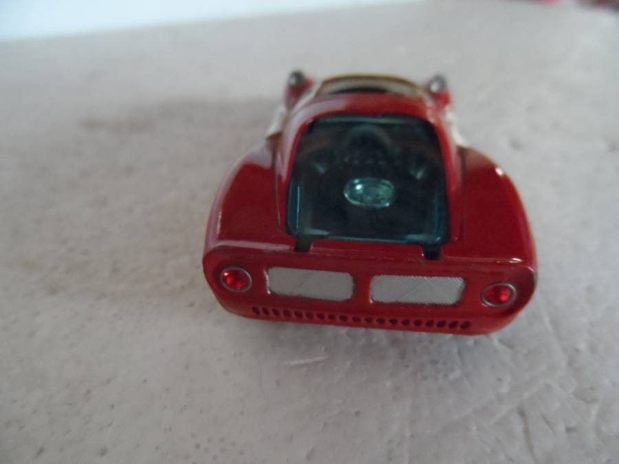 CORGI TOYS #344 Ferrari 206 Dino Sport Red Spot Wheel - Original Vintage [D24]