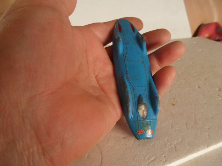 ORIGINAL CORGI #153 PROTEUS CAMPBELL BLUEBIRD RECORD CAR   [m25]
