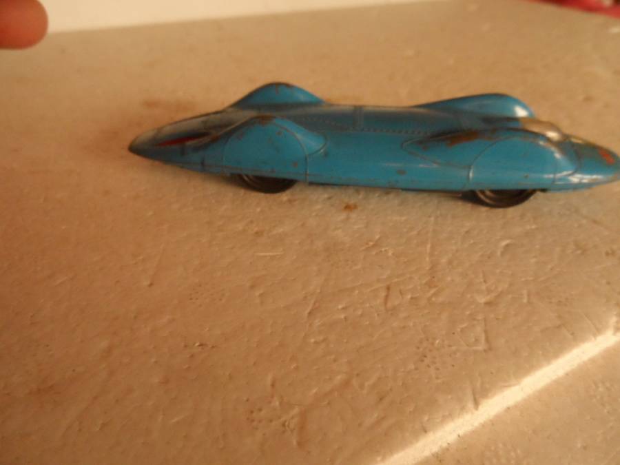 ORIGINAL CORGI #153 PROTEUS CAMPBELL BLUEBIRD RECORD CAR   [m25]
