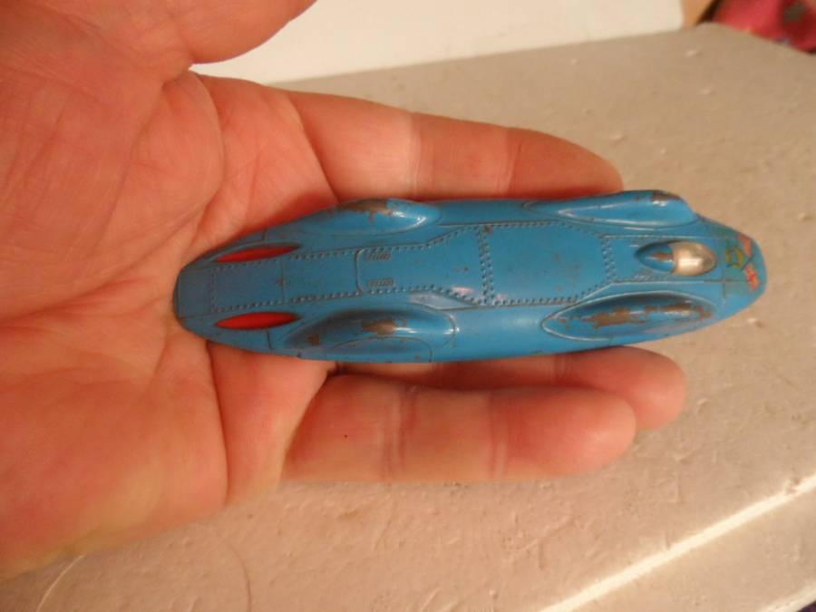 ORIGINAL CORGI #153 PROTEUS CAMPBELL BLUEBIRD RECORD CAR   [m25]